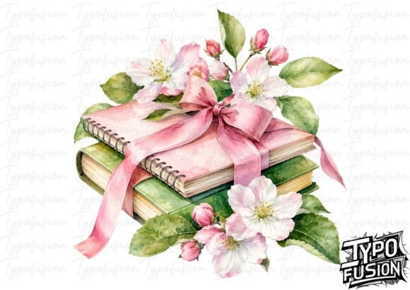 Apple Blossom Notebook Flower PNG
