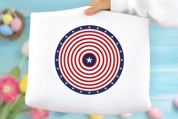 Patriotic Target PNG: A Versatile Design for Creative and Commercial Use