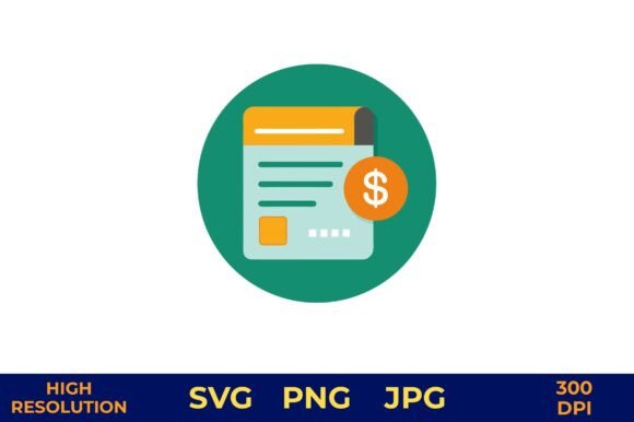 Payment Due Notice with Dollar Symbol