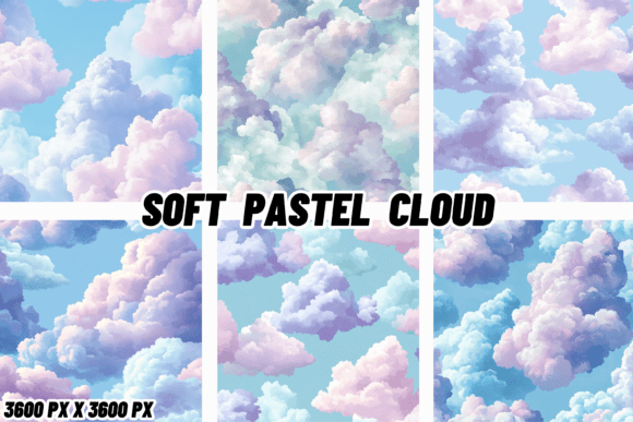 Soft Pastel Cloud