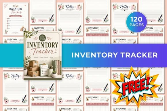 Streamlining Inventory Management with the Inventory Tracker KDP Graphic