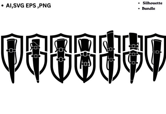Sword Scabbard Shield SVG Bundle – Bring Your Crafting Visions to Life