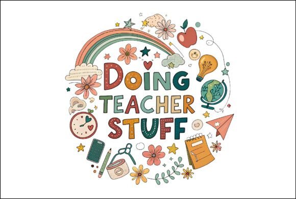 Teacher PNGs for Creative Projects